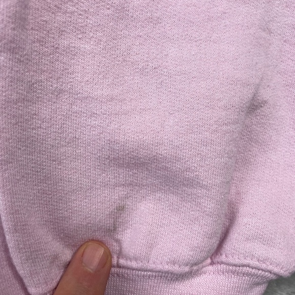 Disney Zipa Dee Tees Pink Pullover Sweatshirt Women's XL - Picture 5 of 9